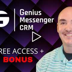 Genius Messenger CRM Review Discount Bonus  - Genius CRM Review  Genius Messenger Bonus Coupon Deal