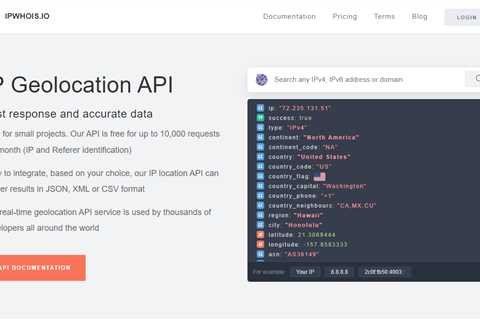 IPWHOIS: A Fast and Accurate IP Geolocation API - Digital Marketing Journals Hong Kong - Search..
