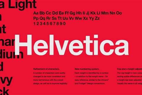 Helvetica: Overused Cliché or Modernist Classic?