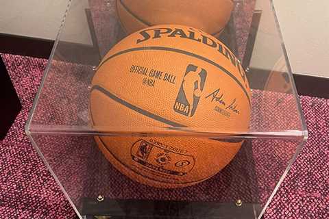 Official NBA Game Ball At Google Office