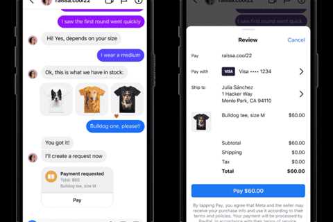 Instagram announces payments in chat