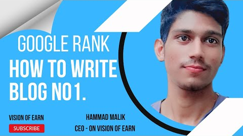 How to Write a Blog and Get Ranked Fast - Google SEO Tips || Google rank ||.