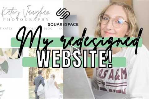 SEO TIPS FOR WEDDING PHOTOGRAPHERS | A deep-dive tour through my Squarespace photography website