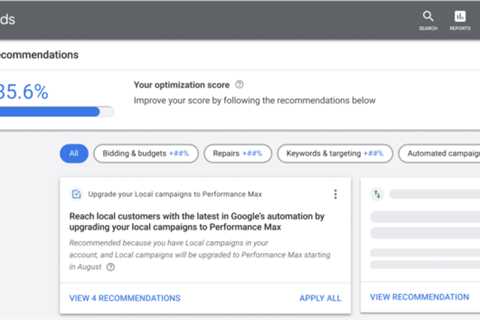 Google Performance Max self-upgrade tool for Local campaigns is now available