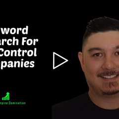 Keyword Research For Pest Control Companies TOP 5 HACKS 2023 | Pest Control SEO