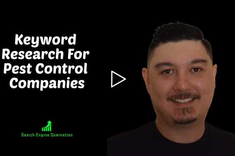 Keyword Research For Pest Control Companies TOP 5 HACKS 2023 | Pest Control SEO
