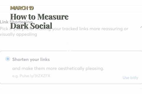 How to Measure Dark Social