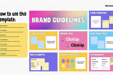 10 ClickUp Templates for Creative and Web Design