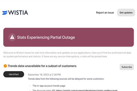 Some customers are experiencing 500 errors when trying to customize their media.