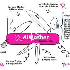 AiMasher Review - The Swiss Army Knife of AI Content Creation and Posting