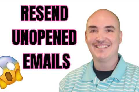 How To Resend Not Opened Email Resend unopened email in 6 clicks email Marketing getresponse review