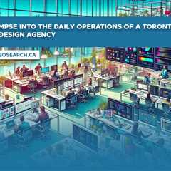 A Glimpse into the Daily Operations of a Toronto Web Design Agency