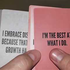 GOOD QUOTES? Isaac Liev Positive Daily Affirmation Cards for Athletes & Champions Review Unboxing