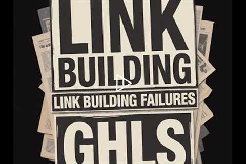 SEO Disaster: Analyzing a Site's Link Building Failures