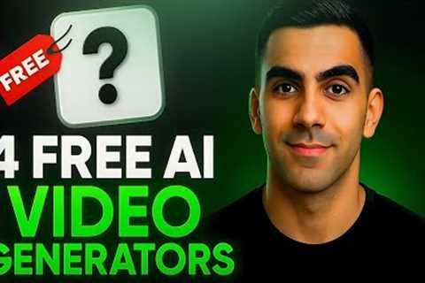 The BEST 4 FREE AI Video Generators You NEED in 2025