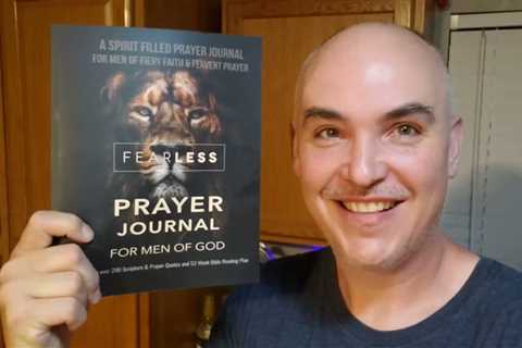 INTERACTIVE-JOURNAL ADDED-CONTENT? Fearless Prayer Journal Review Unboxing Demo by David Lee Martin