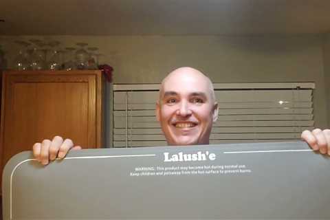 FAST-HEAT EASY-SETUP? Lalushe Electric Food Warming Mat xxl Review Unboxing Demo