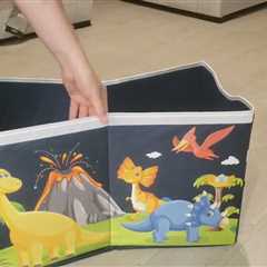 BIG and SMALL? Grabbzee Collapsible Extra Large Toy Box Chest Review Unboxing Demo Test