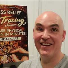 EASY INSTRUCTIONS? Stress Relief Ink Tracing Book Teens Book Review Unboxing by Linora Ink Editions