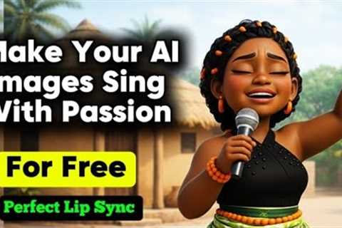 How to make your Ai images Sing For Free with perfect lip sync (3 Very Easy Methods)